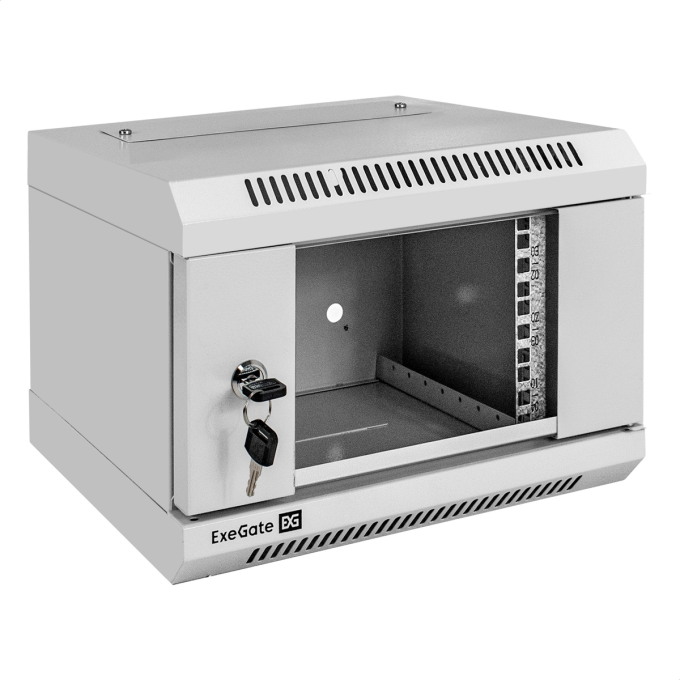 Шкаф телекоммуникационный EXEGATE EС-WM-4U.310.G.GREY EX300249RUS